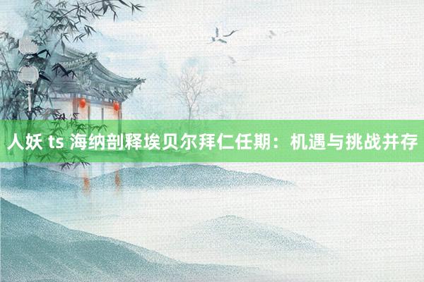 人妖 ts 海纳剖释埃贝尔拜仁任期：机遇与挑战并存